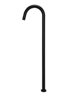 Load image into Gallery viewer, Round Freestanding Bath Spout - Matte Black
