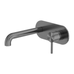 Load image into Gallery viewer, Zen SS316L Wall Basin/Bath Mixer 185mm Spout Graphite
