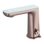 Load image into Gallery viewer, CLAUDIA SENSOR MIXER WITH WHITE TOP DISPLAY BRUSHED BRONZE
