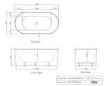 Load image into Gallery viewer, Attica Noosa Freestanding Bath
