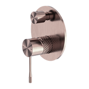 OPAL SHOWER MIXER WITH DIVERTOR BRUSHED BRONZE