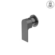 BIANCA SHOWER MIXER 80MM PLATE GUN METAL