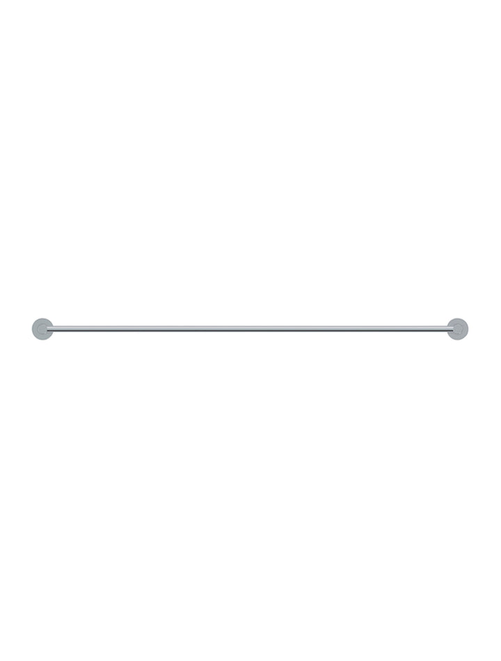 Round Double Towel Rail 900mm - Polished Chrome