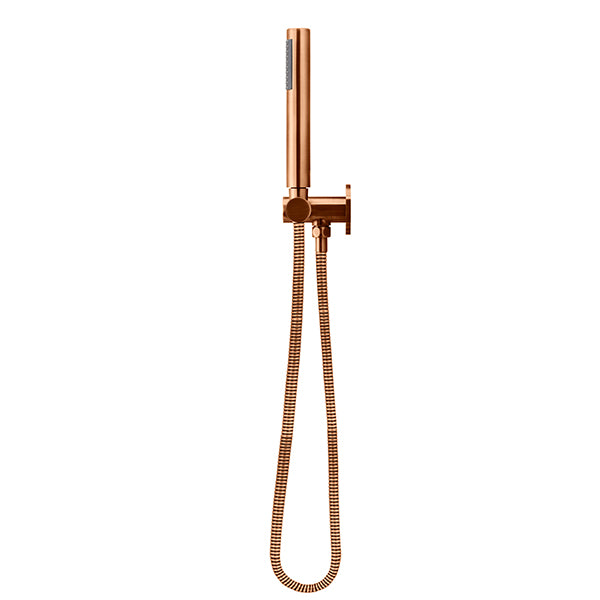 ROUND SHOWER ON BRACKET