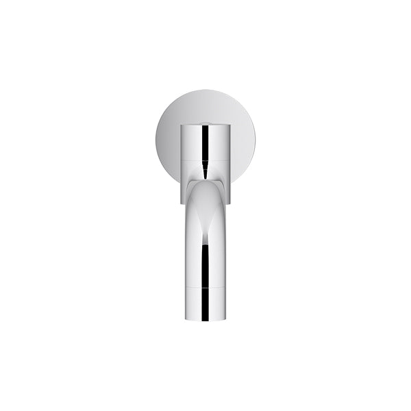 Round Swivel Wall Spout - Polished Chrome