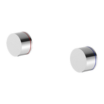 Load image into Gallery viewer, KARA WALL TOP ASSEMBLIES CHROME
