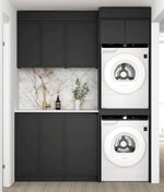 Load image into Gallery viewer, Laundry Kit 1715C Hampshire Black with Pure White Top
