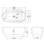 Load image into Gallery viewer, Ally Freestanding Bath
