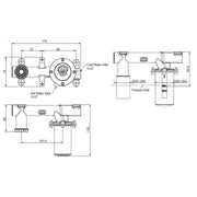 Single Handle Inwall Valve