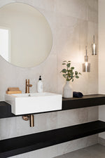 Load image into Gallery viewer, Round Pinless Basin Mixer - Champagne
