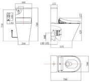B&H DaraBTW Suite + TOTO S7 WASHLET