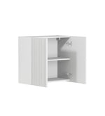 Load image into Gallery viewer, Noosa Laundry 630 Fluted White Wall Cabinet
