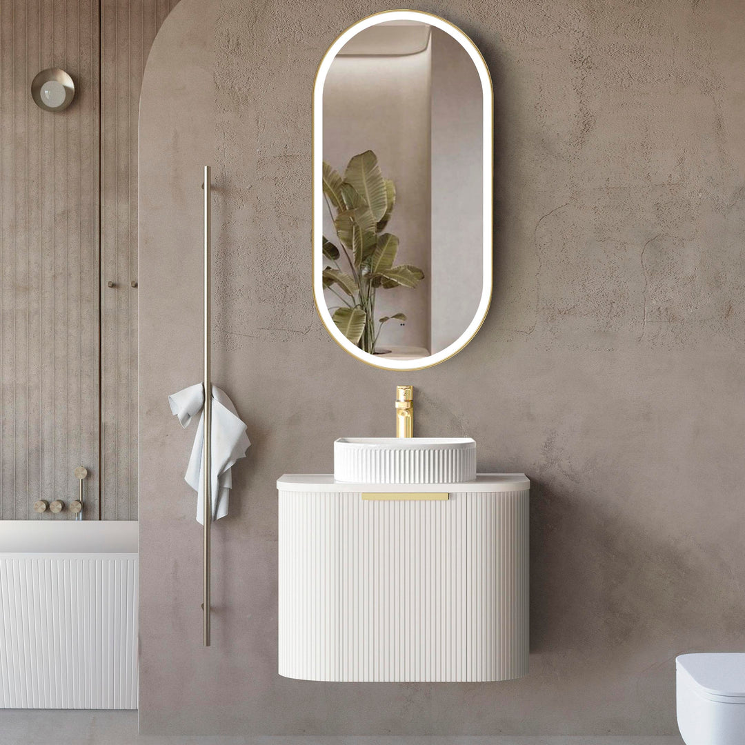 Bondi White with Stone Top