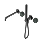 Load image into Gallery viewer, Serenity Progressive Shower System With Spout With Verde Alpi Handle And Slim Shower Gun Metal
