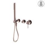 Load image into Gallery viewer, MECCA SHOWER MIXER DIVERTOR SYSTEM SEPARATE BACK PLATE BRUSHED BRONZE
