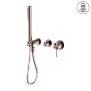 MECCA SHOWER MIXER DIVERTOR SYSTEM SEPARATE BACK PLATE BRUSHED BRONZE