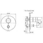 Load image into Gallery viewer, Components S/B w Diverter Thin Trim - Pin Handle
