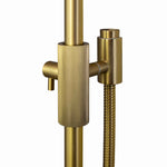 Load image into Gallery viewer, CADDENCE Series Brushed Yellow Gold Shower Rail without Handheld Shower
