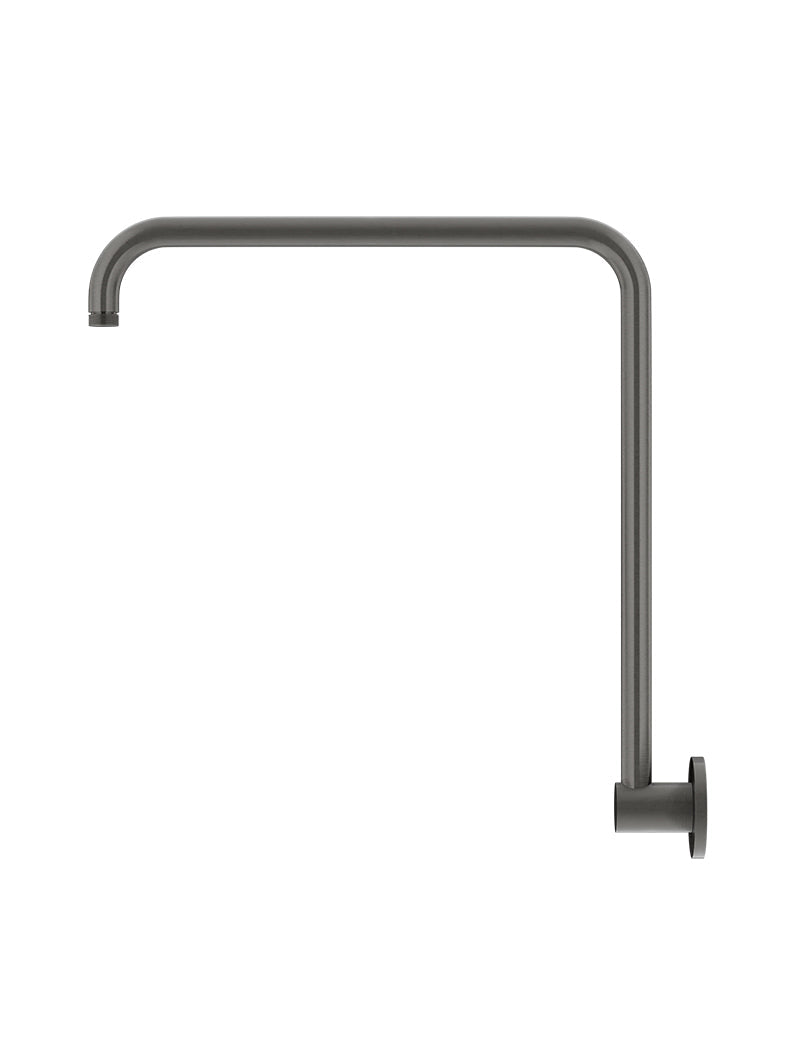 Square Overhead Shower Arm - Shadow Gunmetal