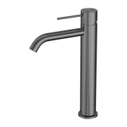 MECCA TALL BASIN MIXER GUN METAL