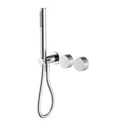 KARA PROGRESSIVE SHOWER SYSTEM SEPARATE PLATE CHROME