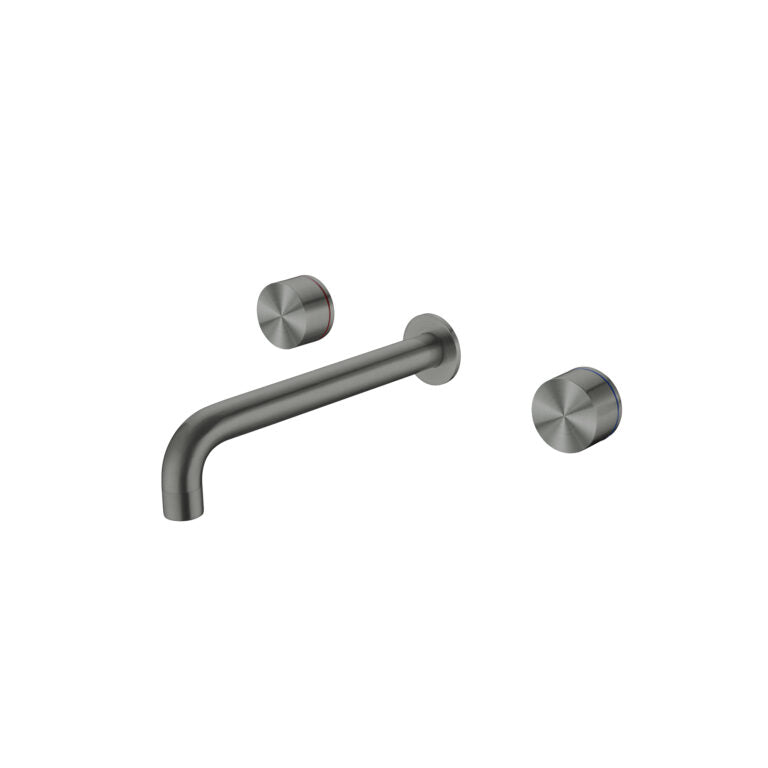 KARA WALL BASIN SET 180MM GUN METAL