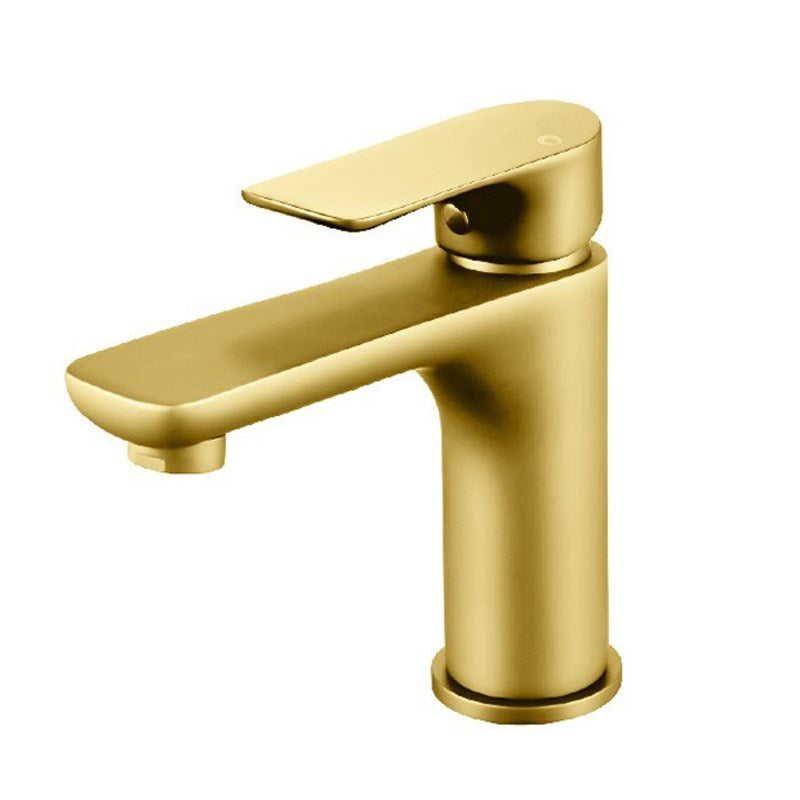 VOG Series Brushed Brass Basin Mixer
