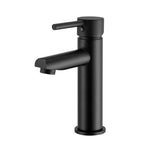 Load image into Gallery viewer, LUCID PIN Series Round Black Basin Mixer(Tall Vesion)
