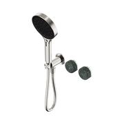 Serenity Progressive Shower System With Verde Alpi Handle And Serenity Hand Shower Brushed Nickel