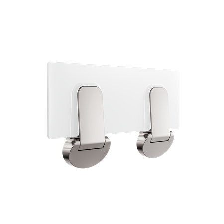 MECCA CARE SHOWER SEAT 960??30MM BRUSHED NICKEL