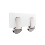 MECCA CARE SHOWER SEAT 960X30MM BRUSHED NICKEL