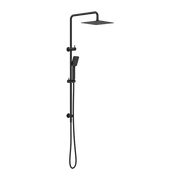 SQUARE PROJECT TWIN SHOWER MATTE BLACK
