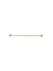 Round Single Towel Rail 600mm - PVD Tiger Bronze