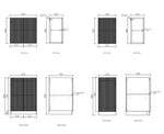 Load image into Gallery viewer, Laundry Kit 1715A Bondi White with Natural Carrara Marble Top
