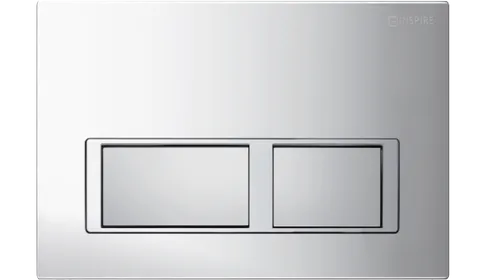 Pacific Empire Pty Ltd (SUP) Dual Flush Plate Square Chrome