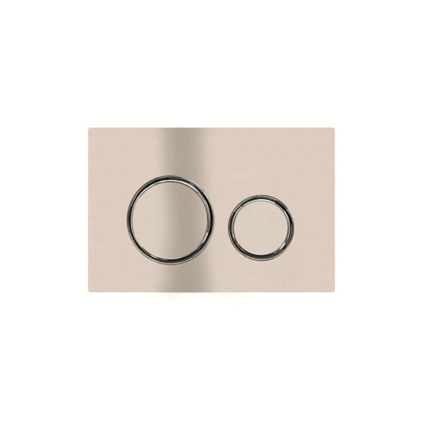 Meir Sigma 21 Dual Flush Plates for Geberit - Champagne