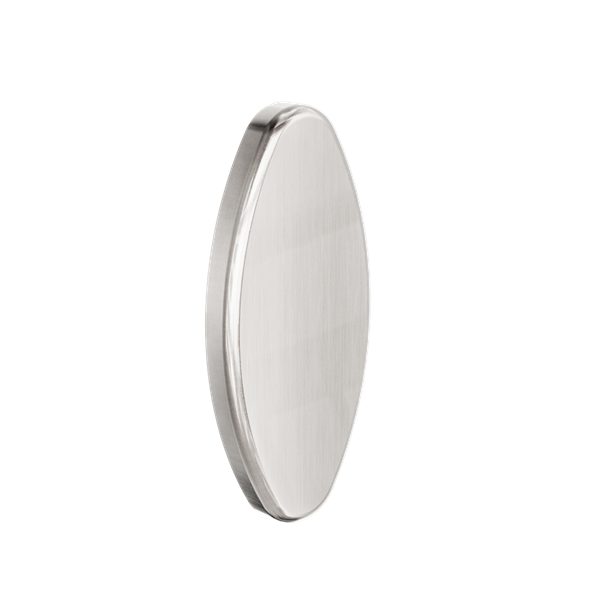 BACKREST REMOVEABLE WALL COVER PLATE BRUSHED NICKEL