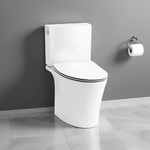 Load image into Gallery viewer, Veil 2pc BTW Toilet with Double Slim Seat - Top Inlet Only
